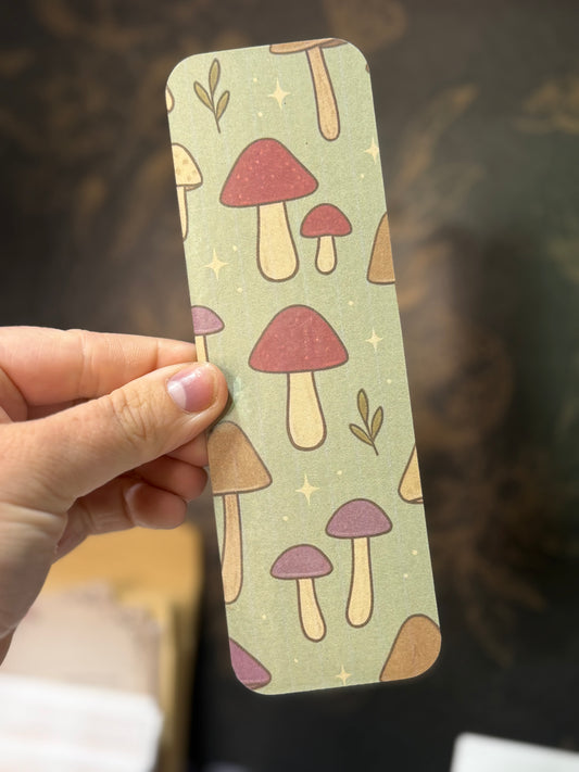 Mushroom bookmark