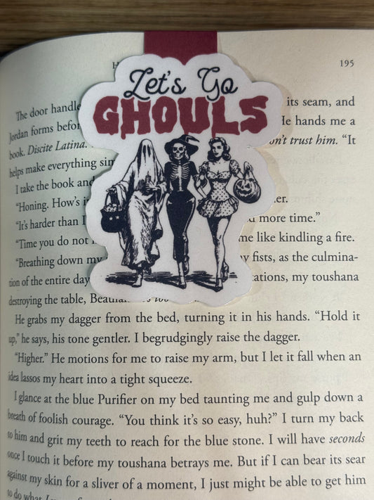 Ghouls magnetic bookmark