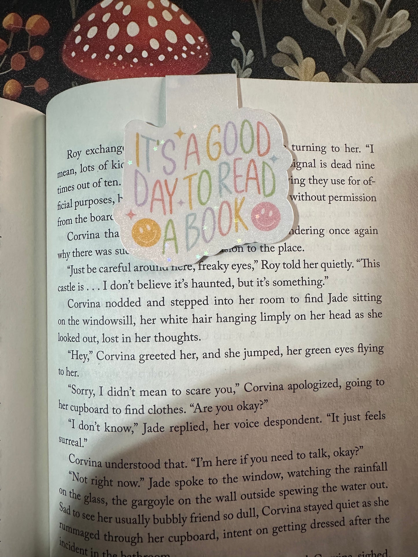 Good day magnetic bookmark