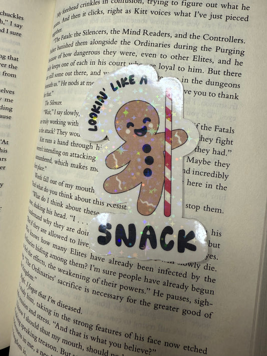 Looking like a snack sticker