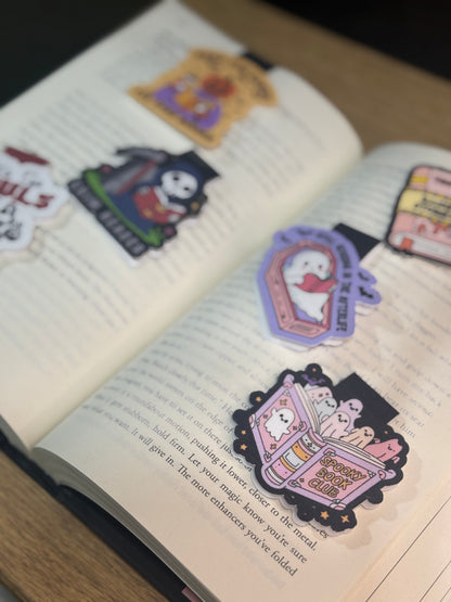 Dangerous stories magnetic bookmark