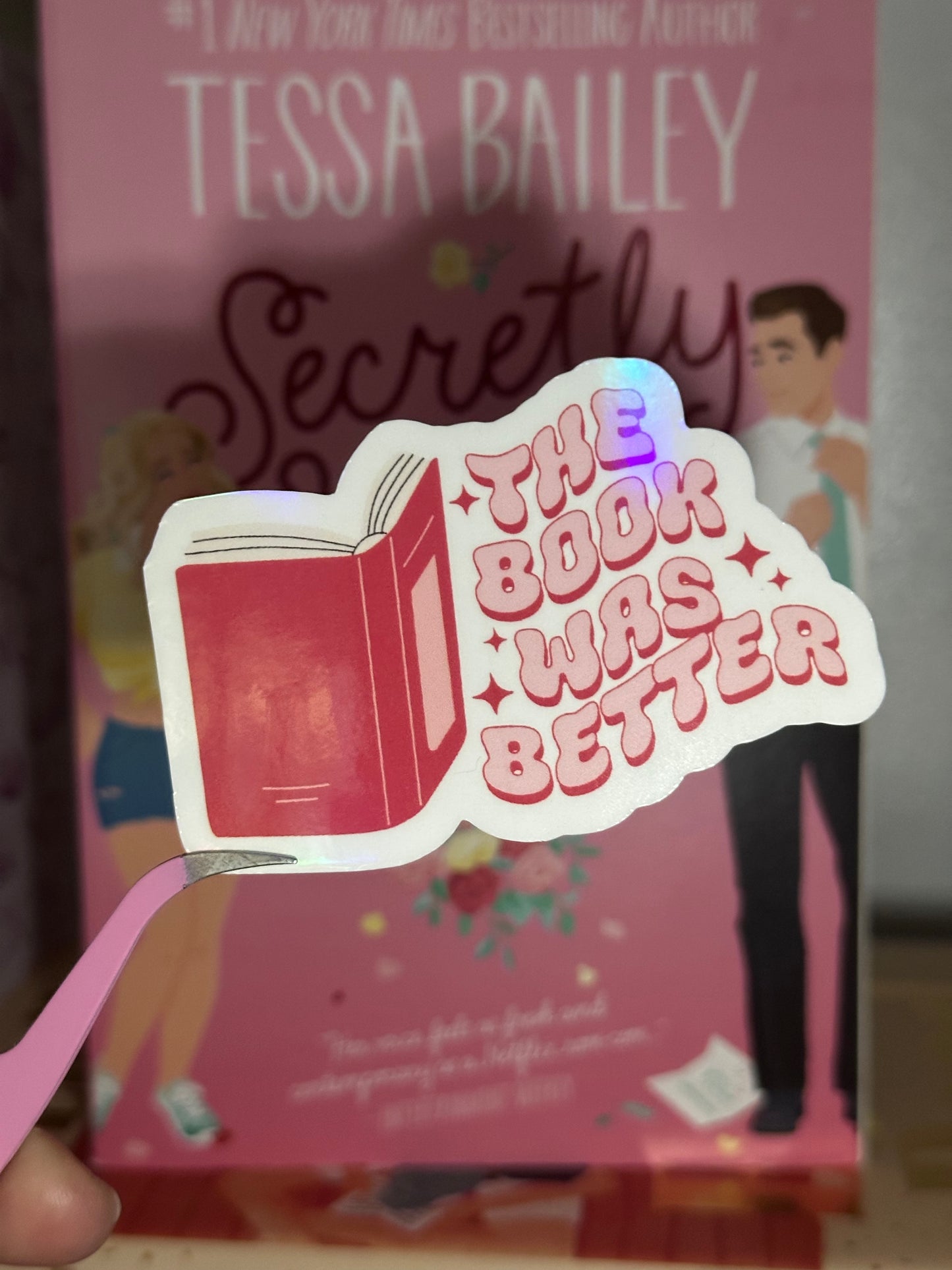 Book was better sticker