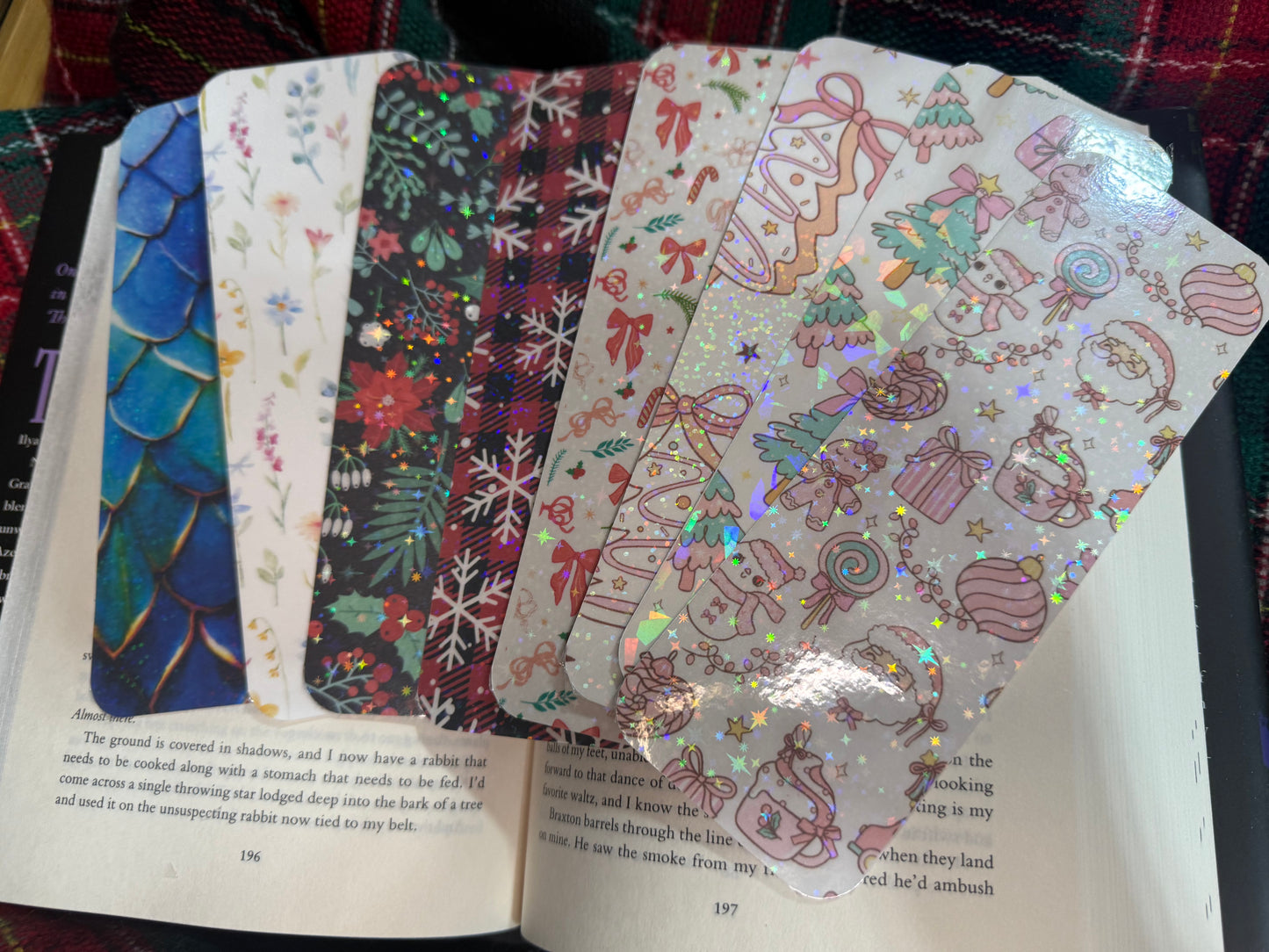 Cutie Christmas bookmark