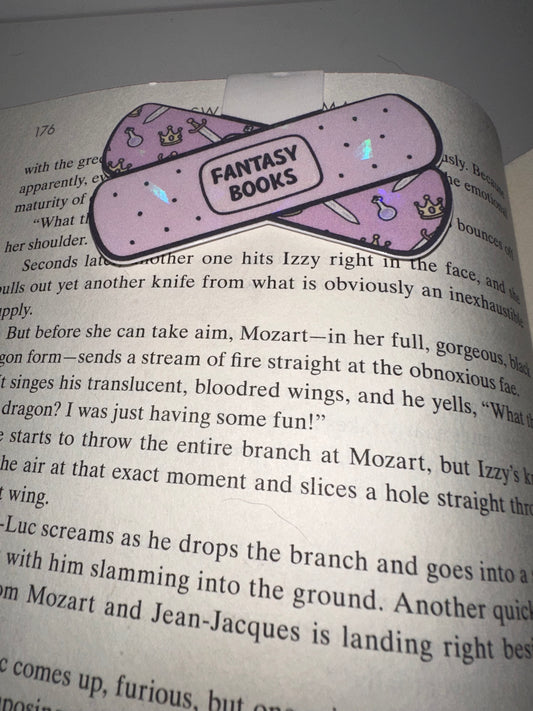 Fantasy magnetic bookmark