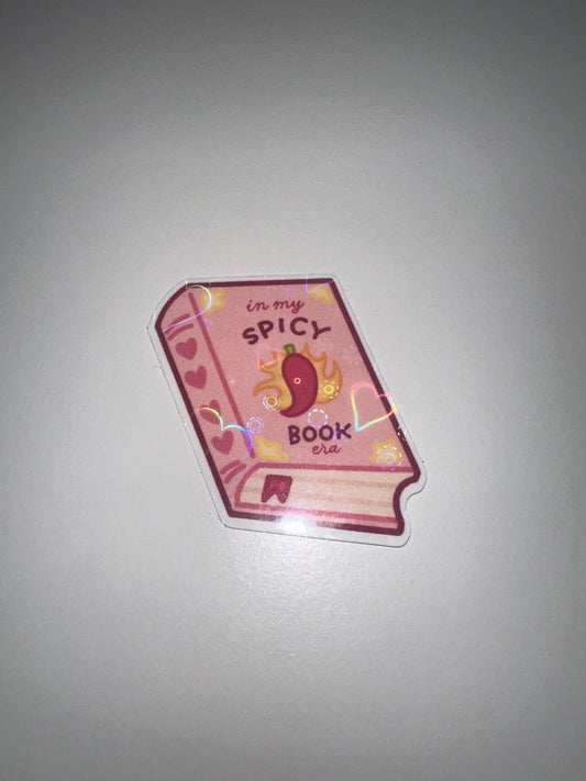 Spicy book sticker