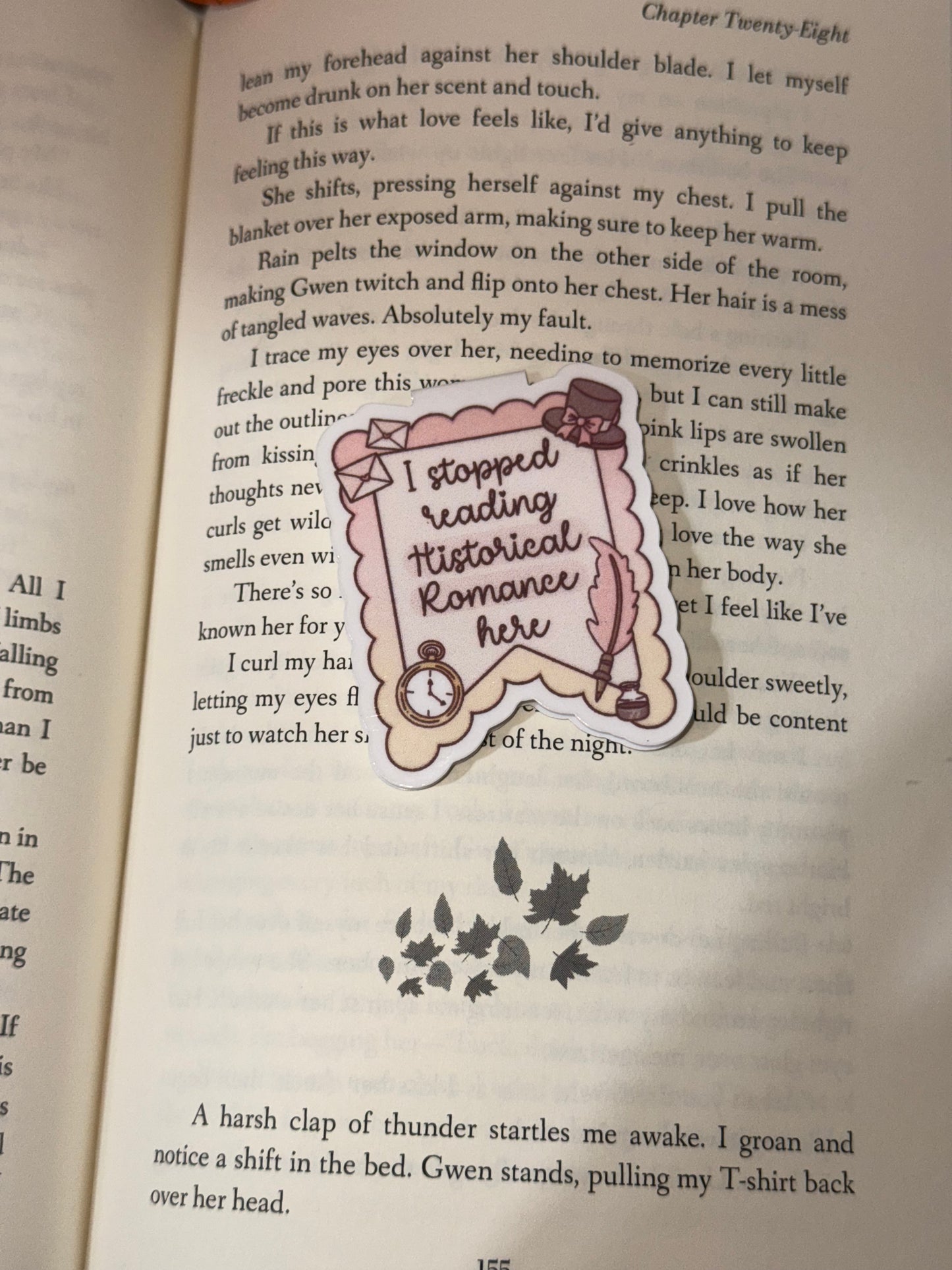 Historical magnetic bookmark