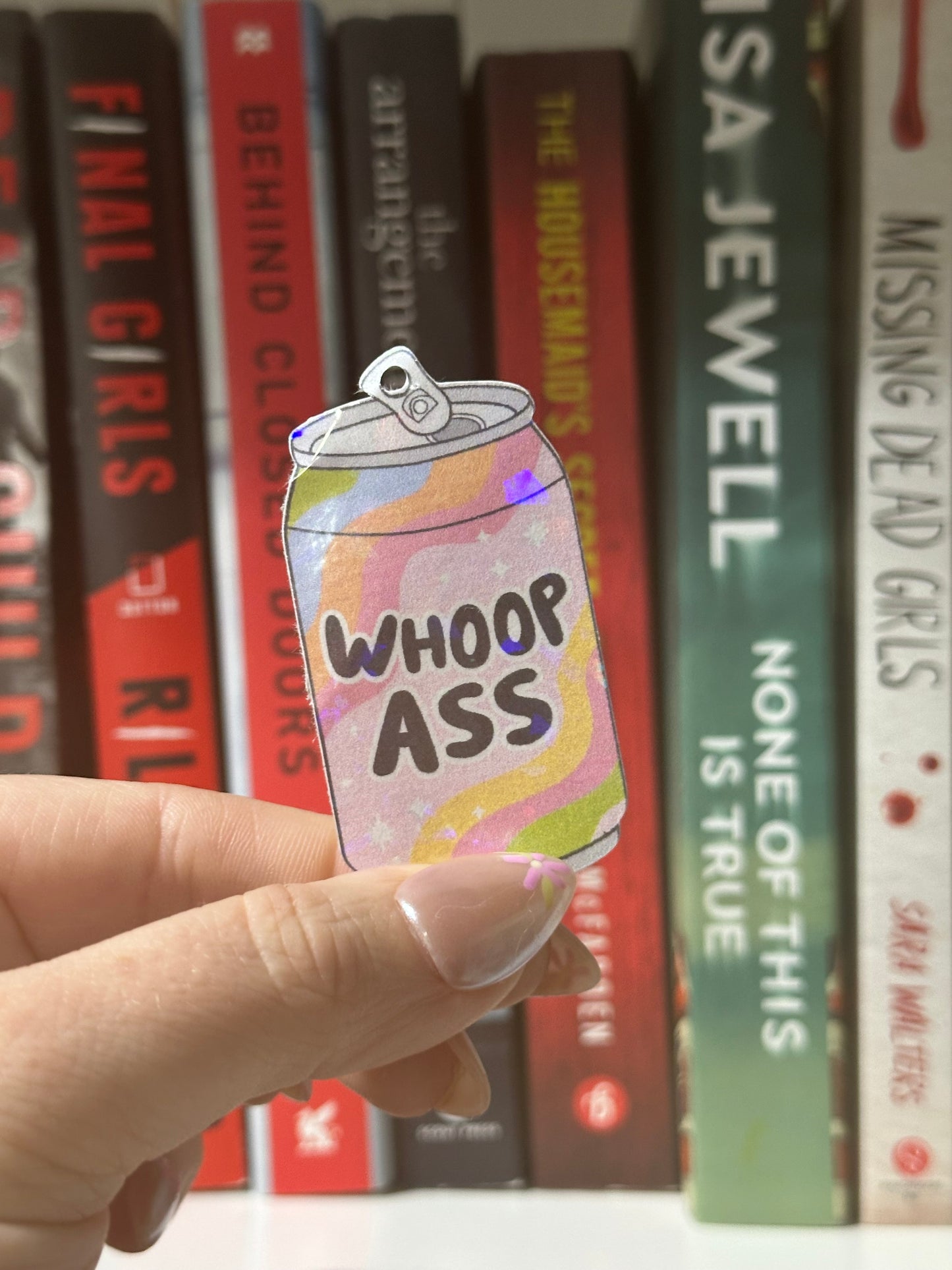 Whoop ass sticker