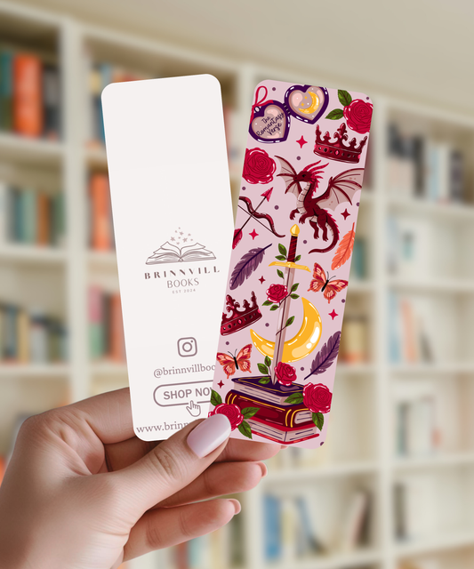 Dark fantasy bookmark