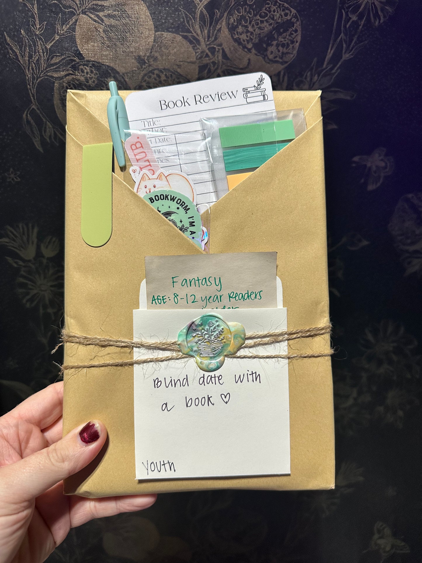 Youth blind date with a book