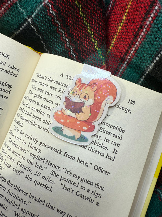 Squirrel magnetic bookmark