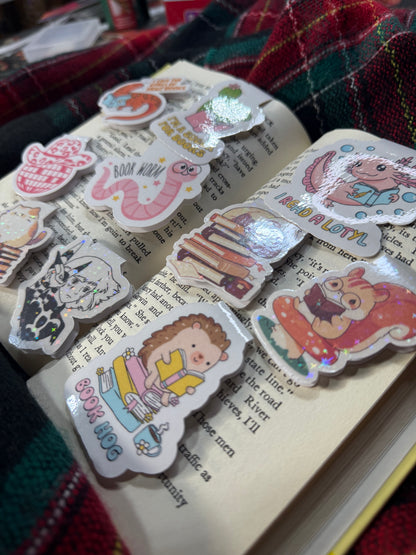 Anime magnetic bookmark