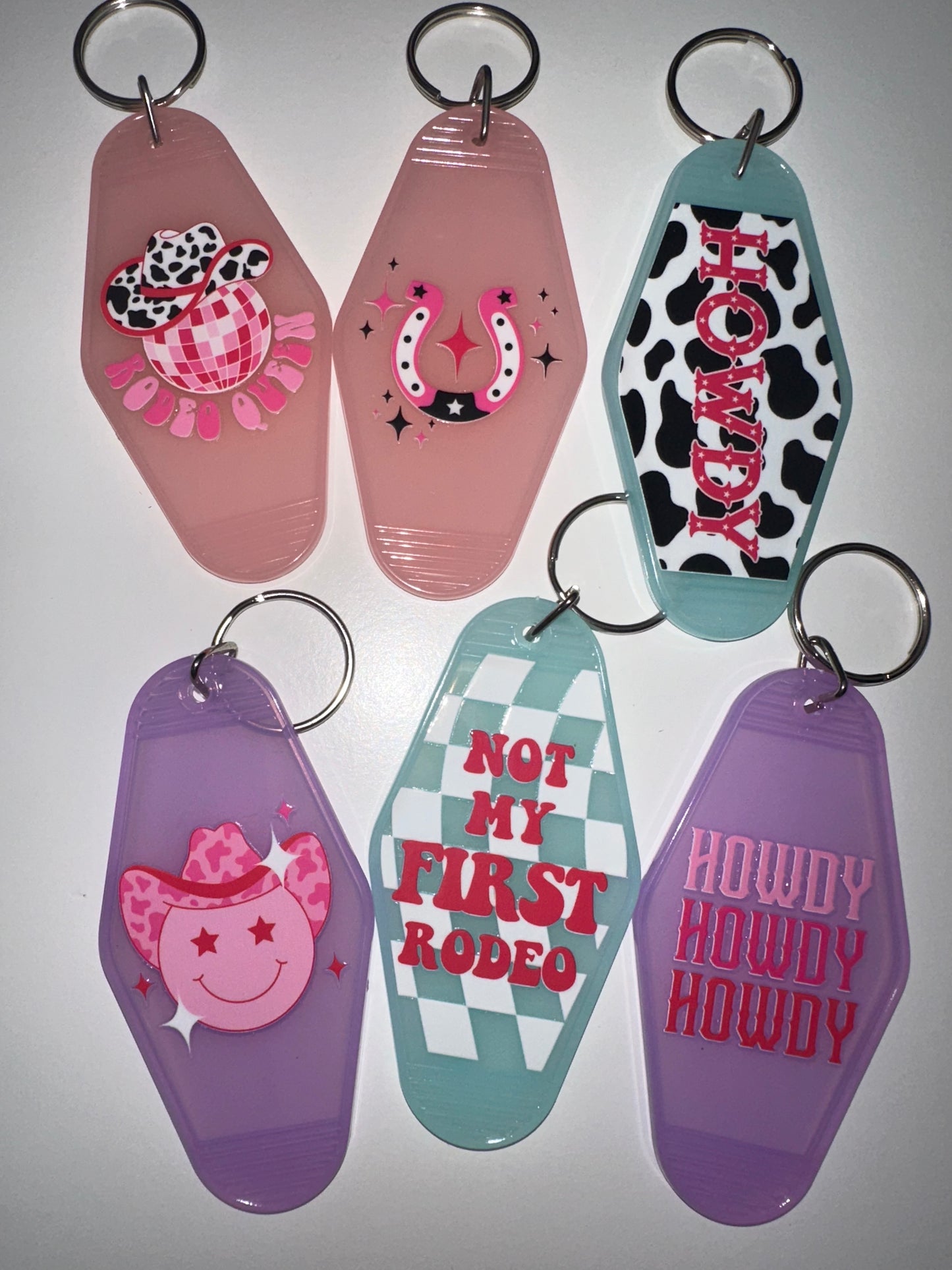 Rodeo keychains