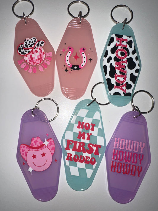 Rodeo keychains