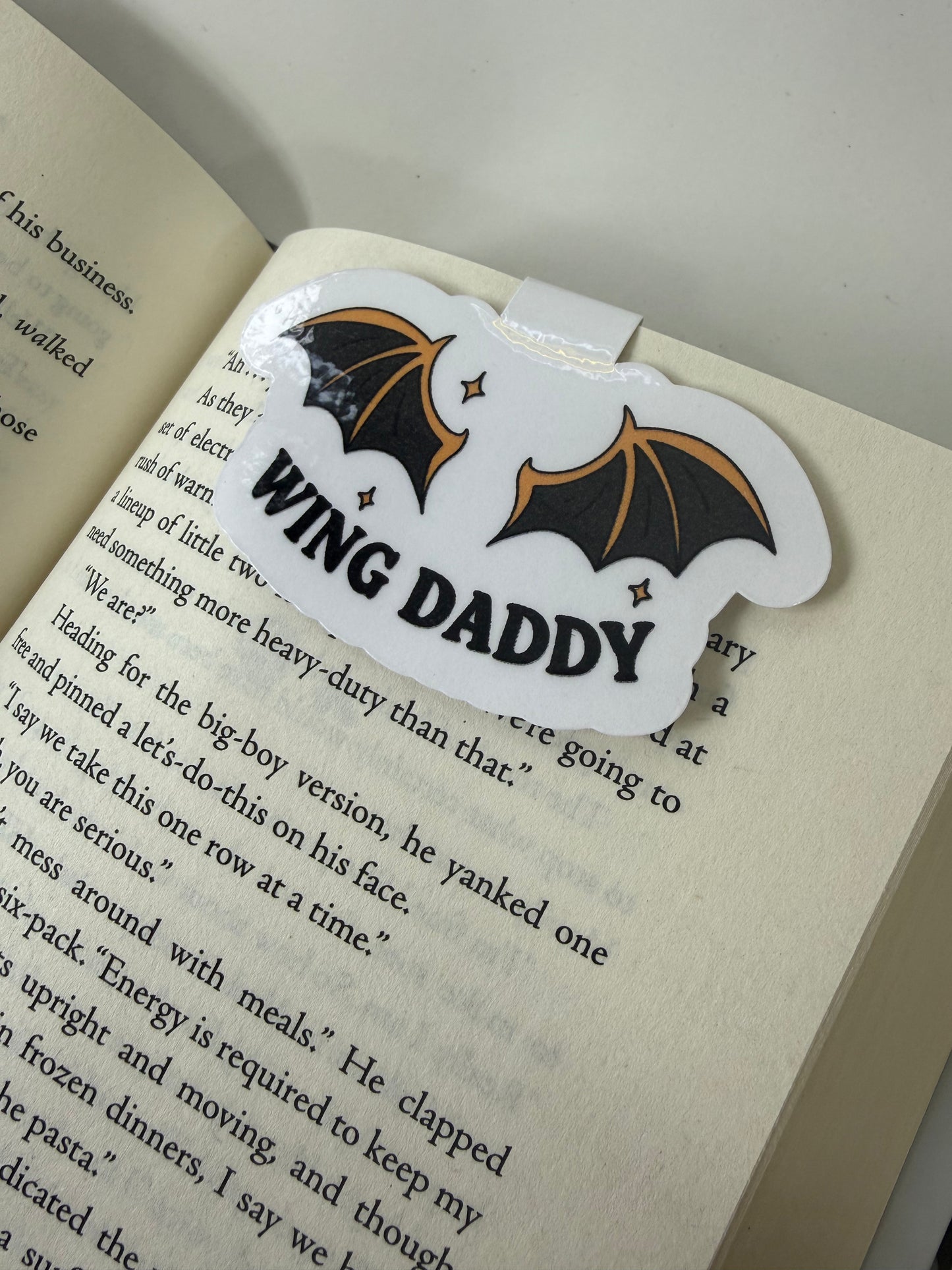 Wing Daddy Magnetic Bookmark