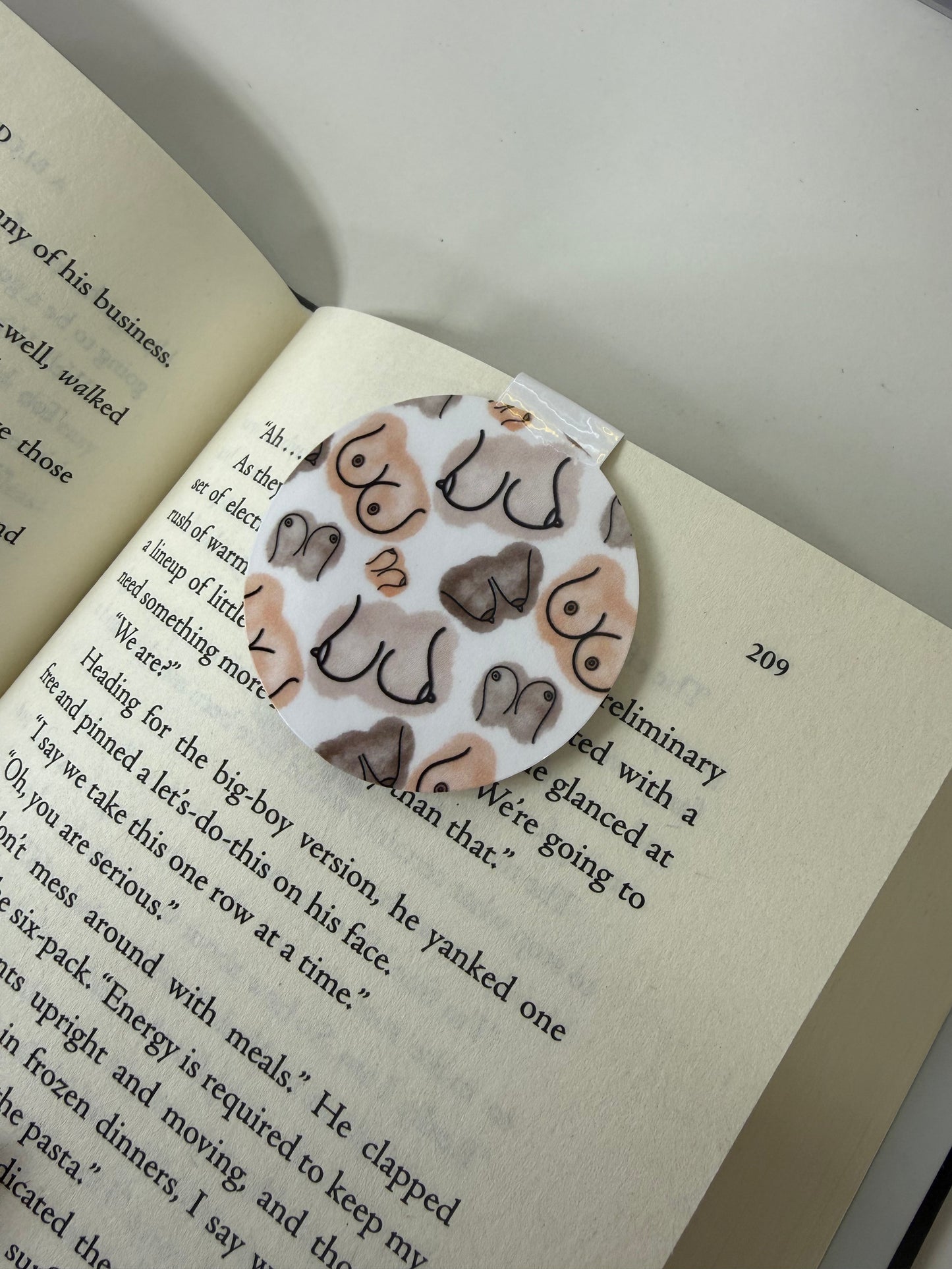 Boobies Magnetic Bookmark