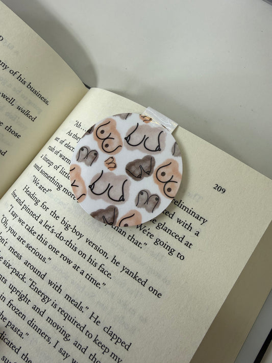 Boobies Magnetic Bookmark