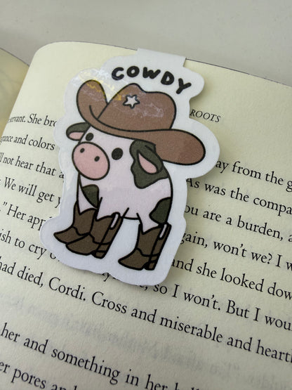 Cowdy magnetic bookmark