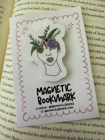 Plants on the mind magnetic bookmark