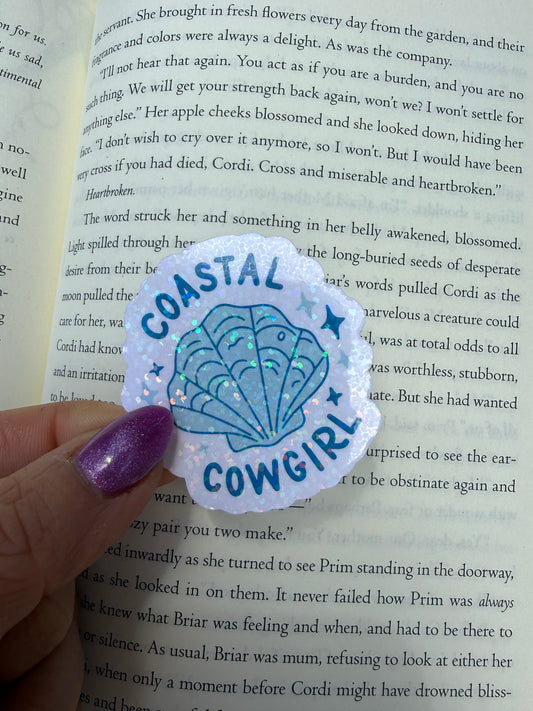 Coastal Cowgirl Sticker