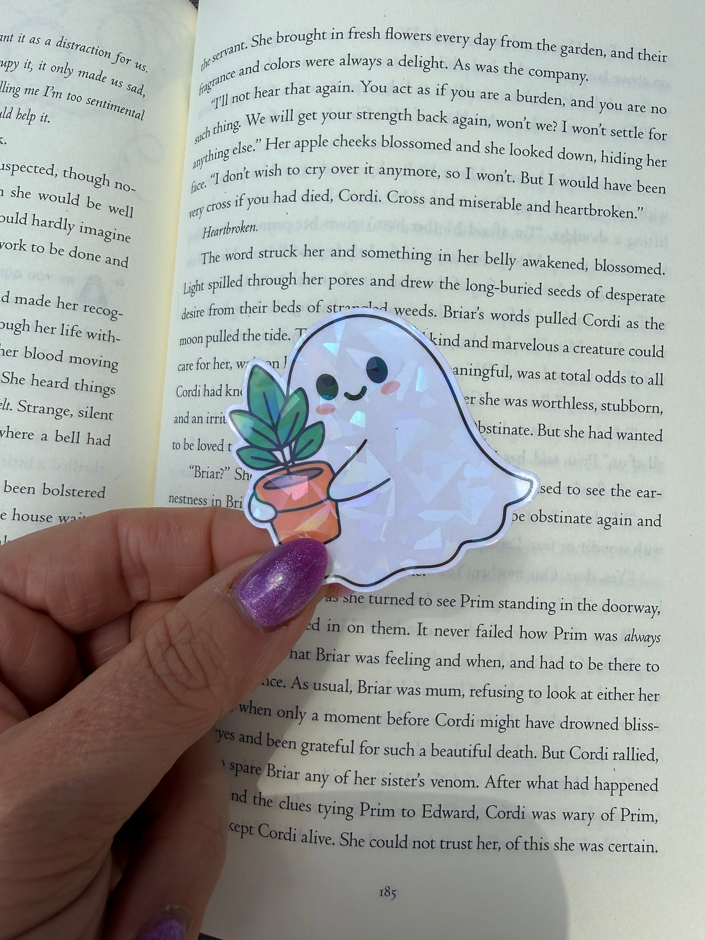 Ghost plant sticker