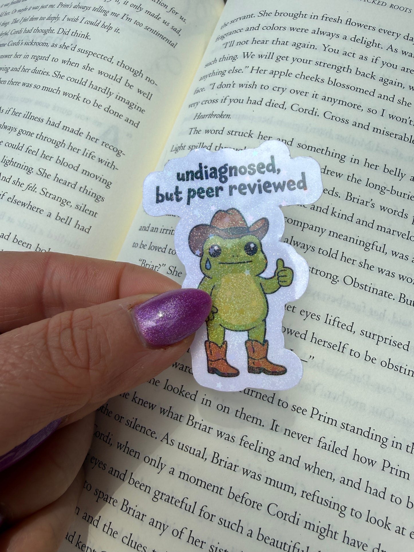 Peer reviewed sticker