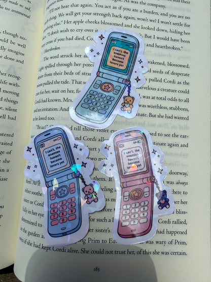 I can't sticker