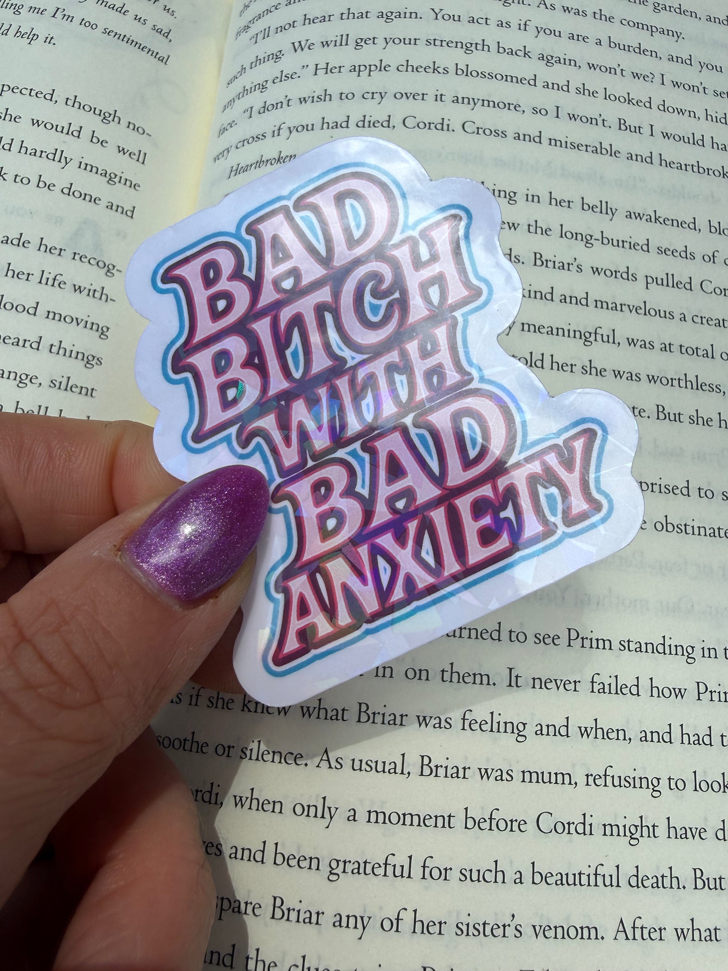 Bad bitch sticker