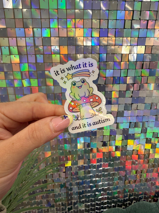 Is what it is sticker