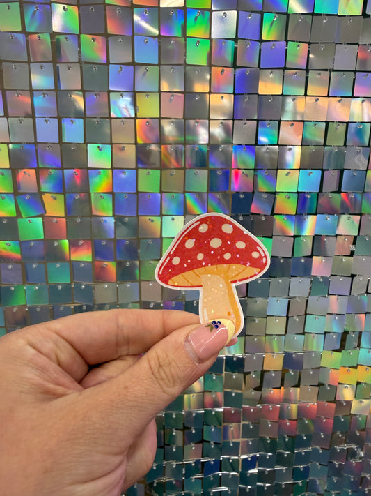 Cutie Mushie Sticker