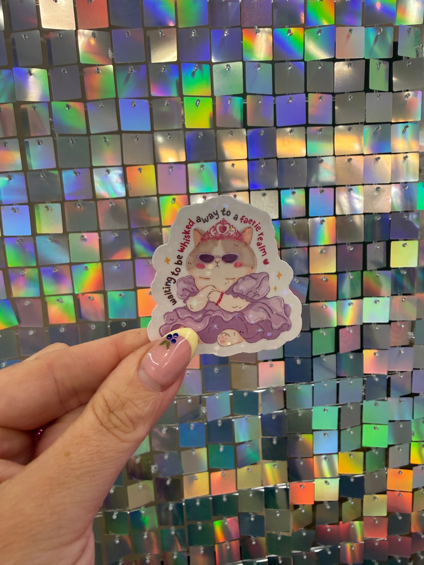 Whisked Away Sticker