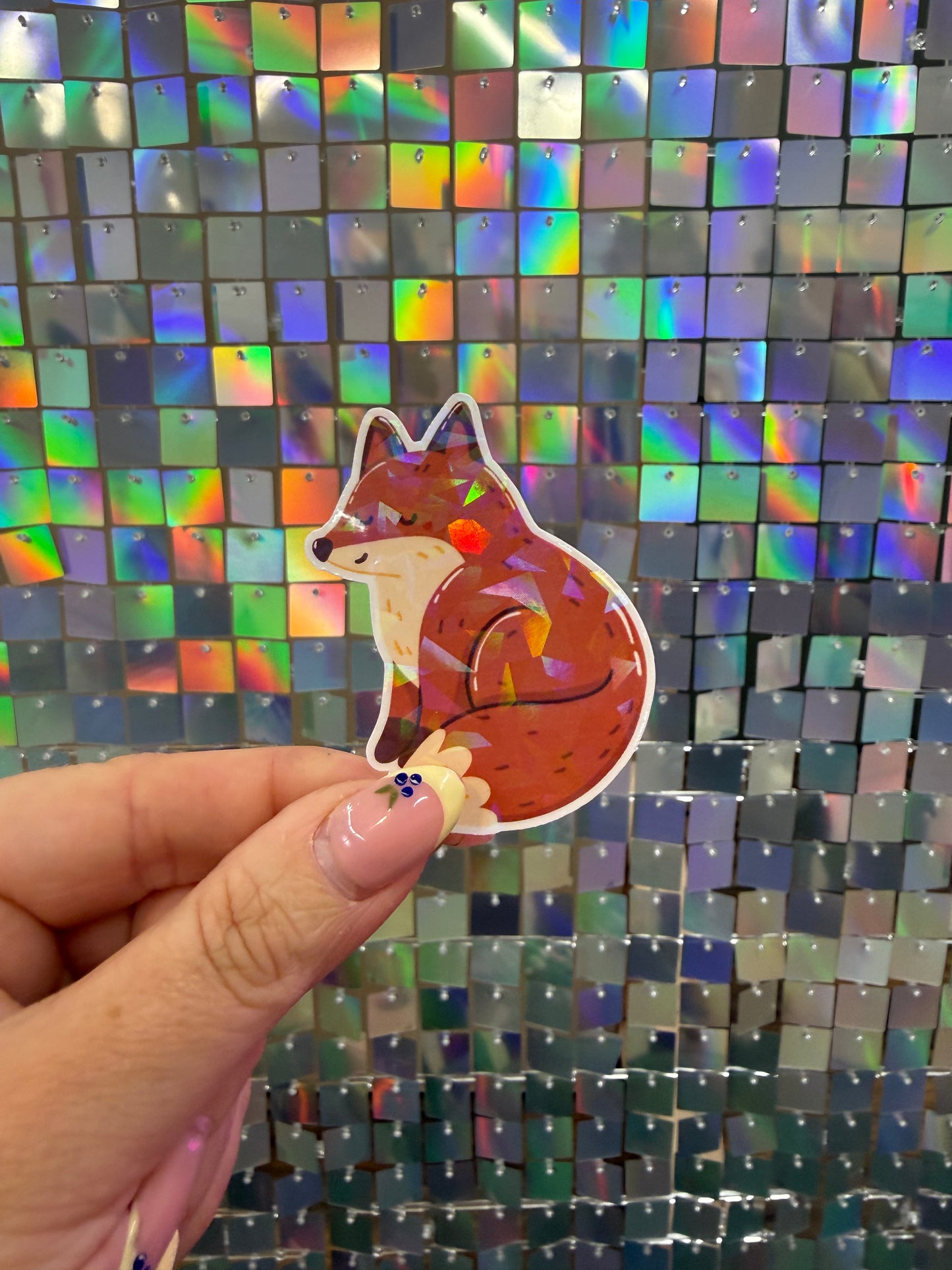 Cutie Fox Sticker