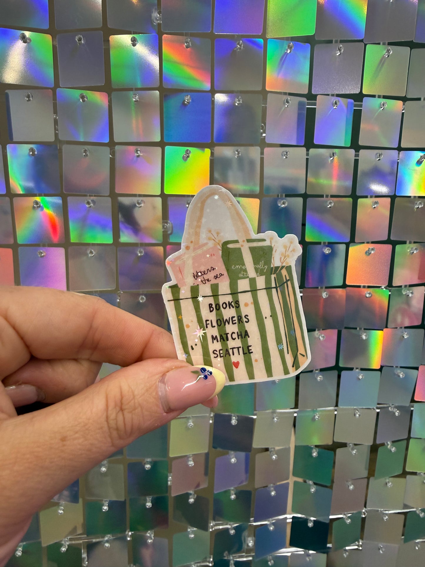 Matcha Bag Sticker