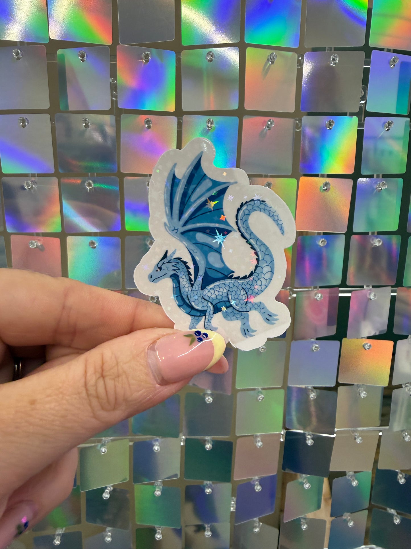 Blue Dragon Sticker