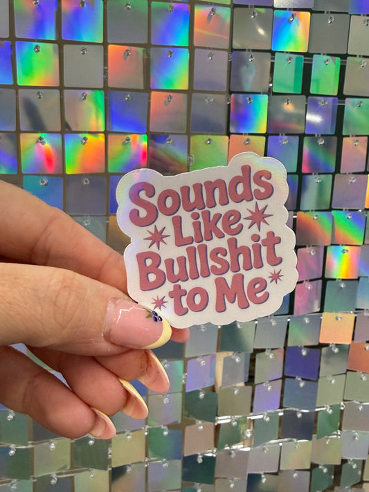 Bull$hit Sticker