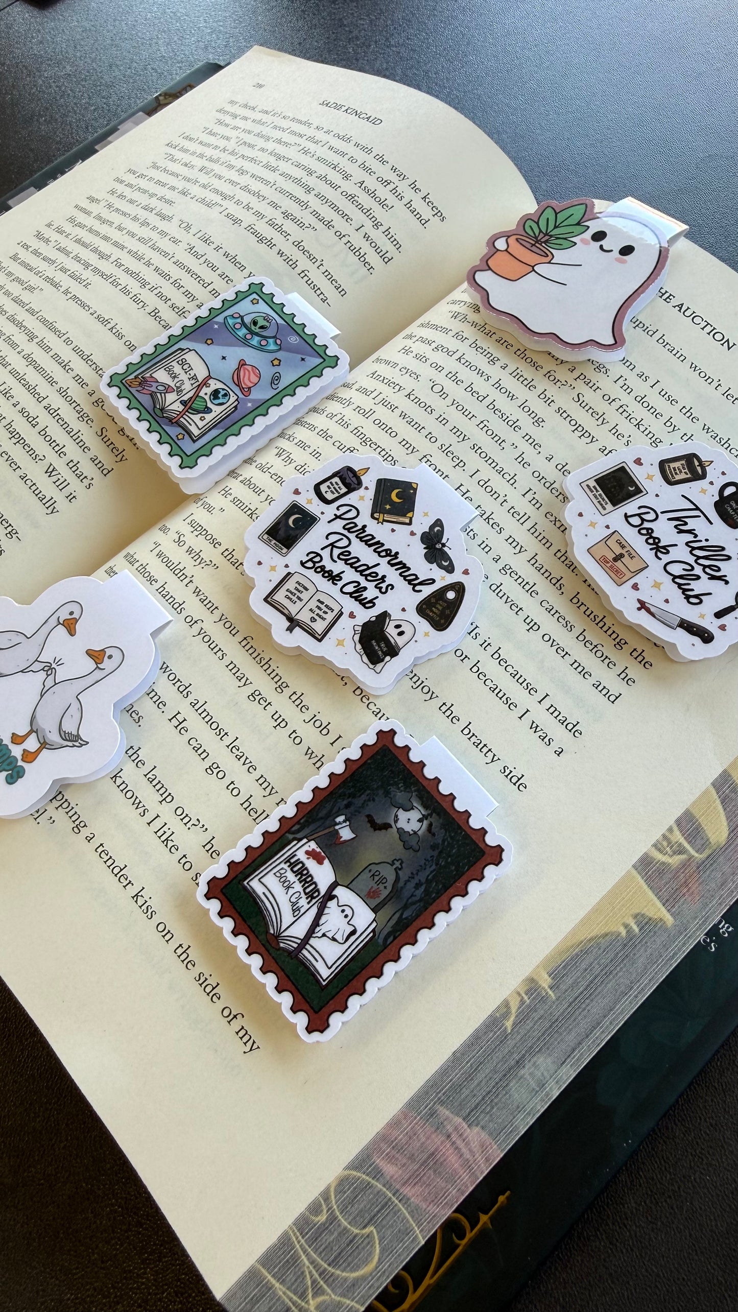SCIFI Postage Magnetic Bookmark