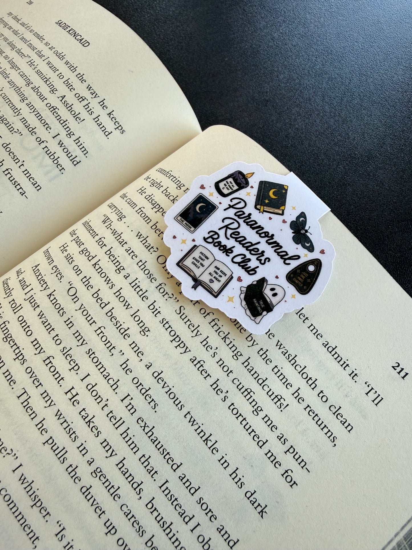 Paranormal Book Club Magnetic Bookmark