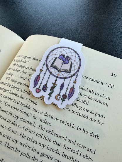 Fantasy Dream Catcher Magnetic Bookmark