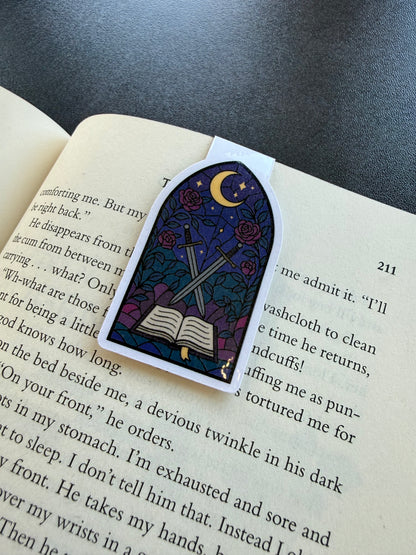 Fantasy Stained Glass Magnetic Bookmark