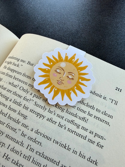 Celestial Sun Magnetic Bookmark