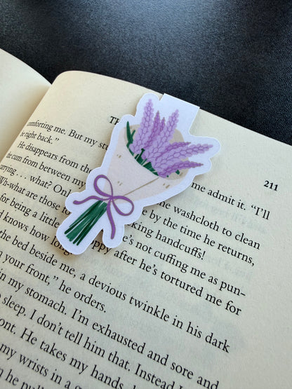 Lavender Magnetic Bookmark