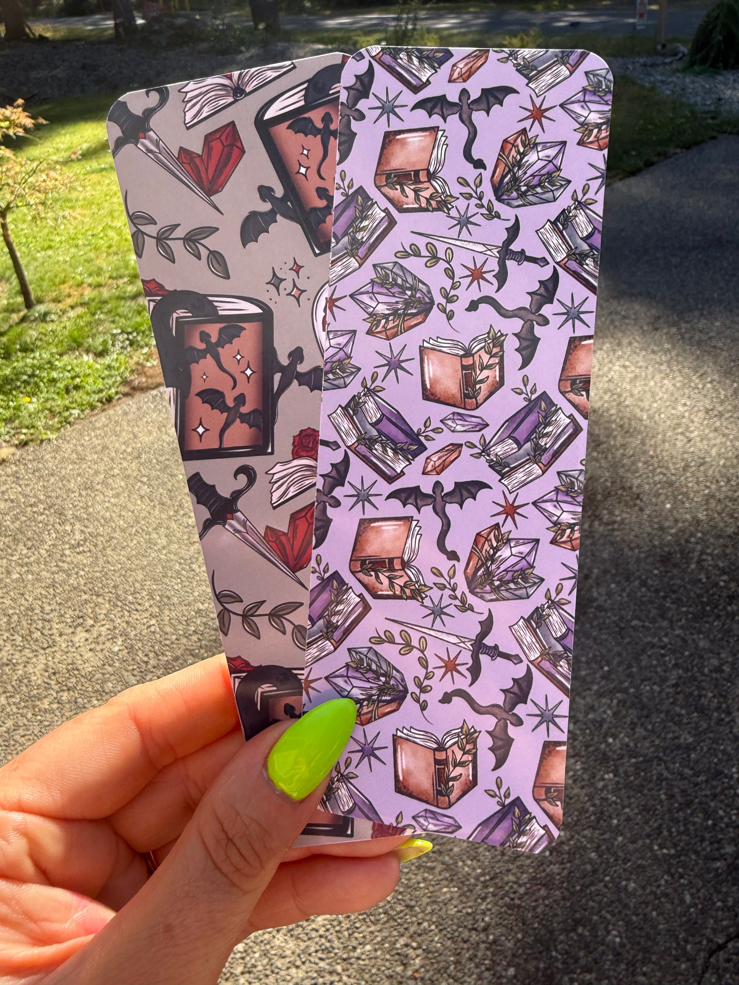 Dragons & Crystals Bookmark