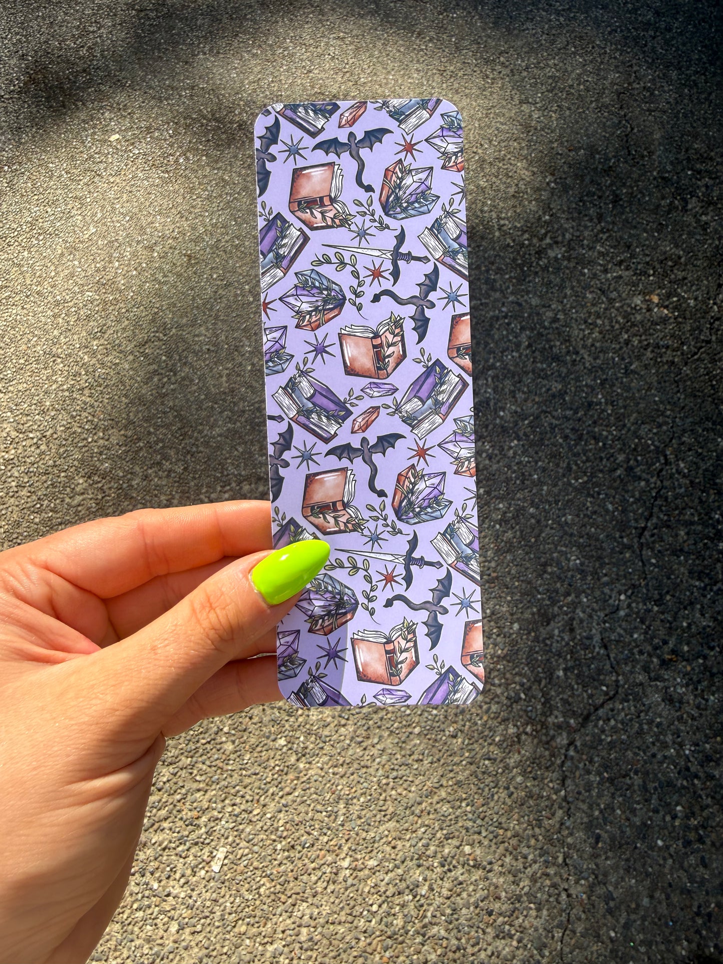 Dragons & Crystals Bookmark