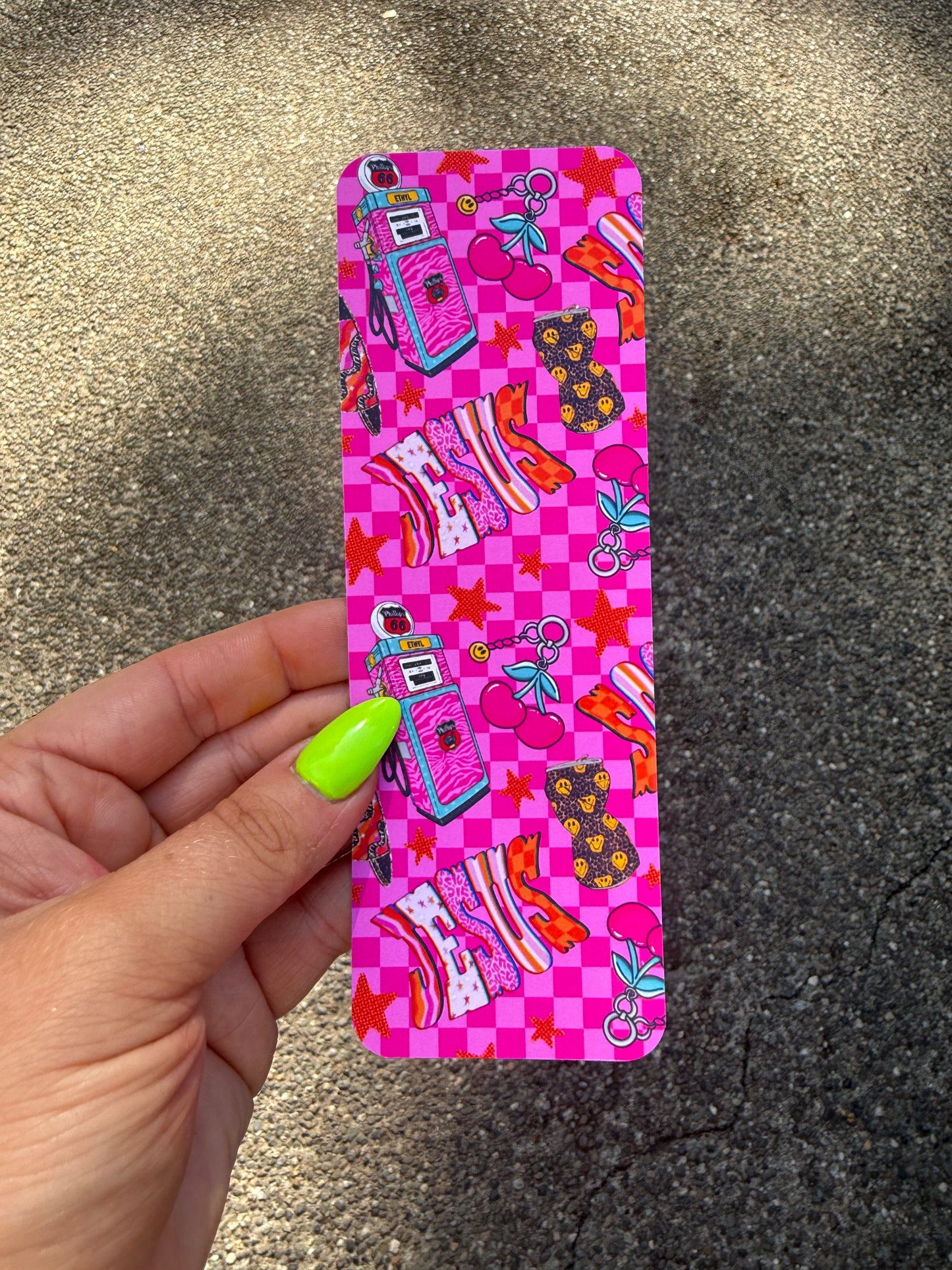 Retro Jesus Bookmark