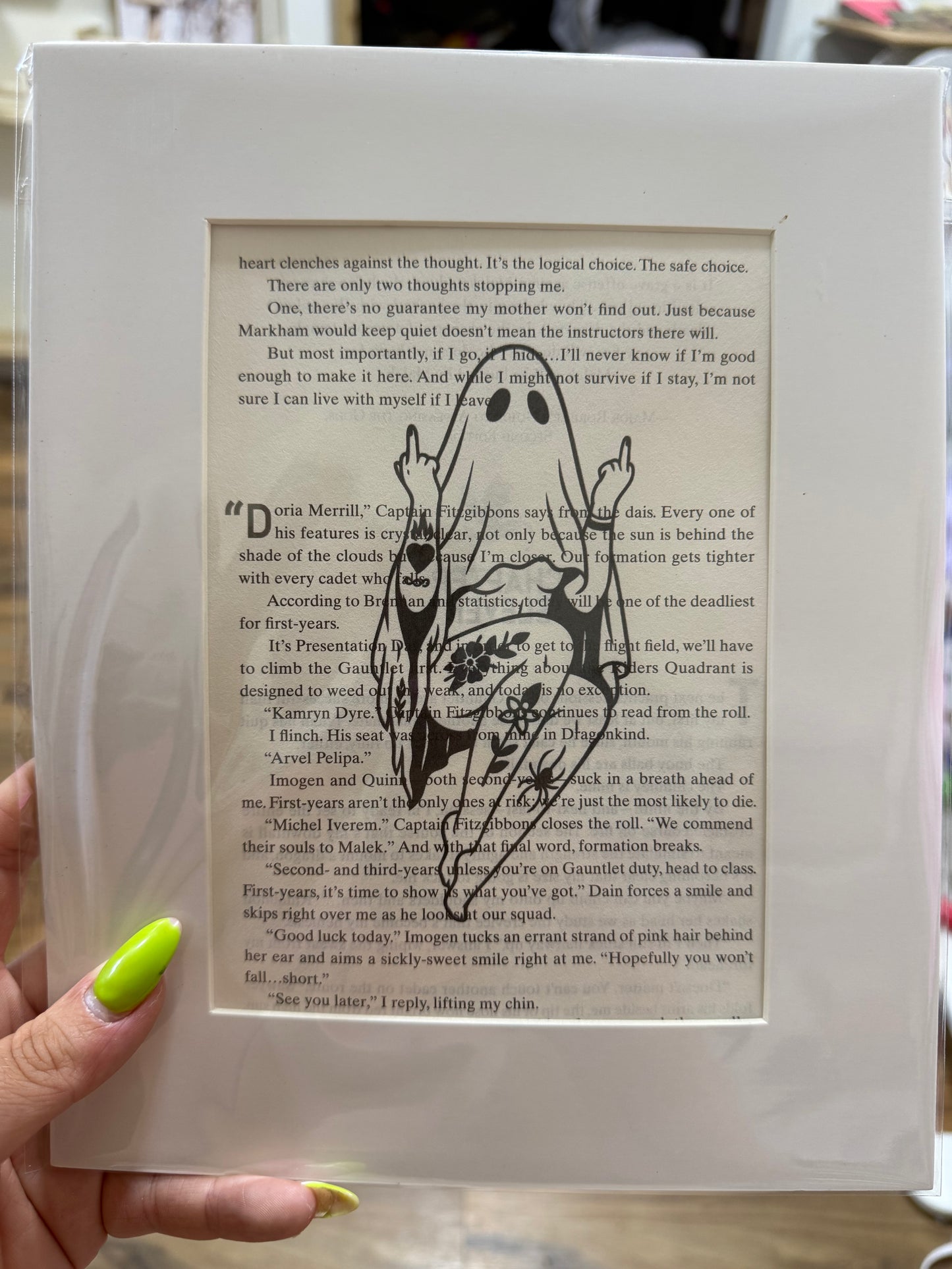 Bad Ghoul Art Print