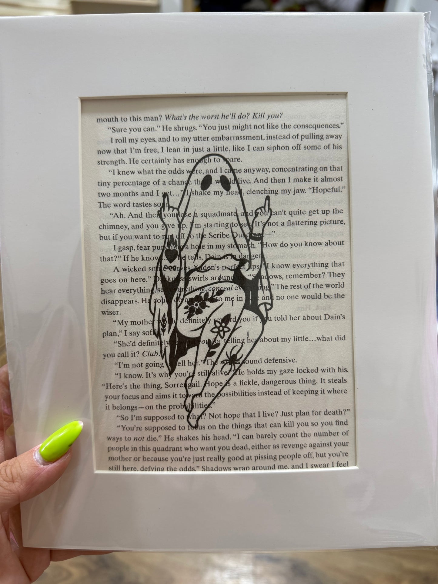 Bad Ghoul Art Print