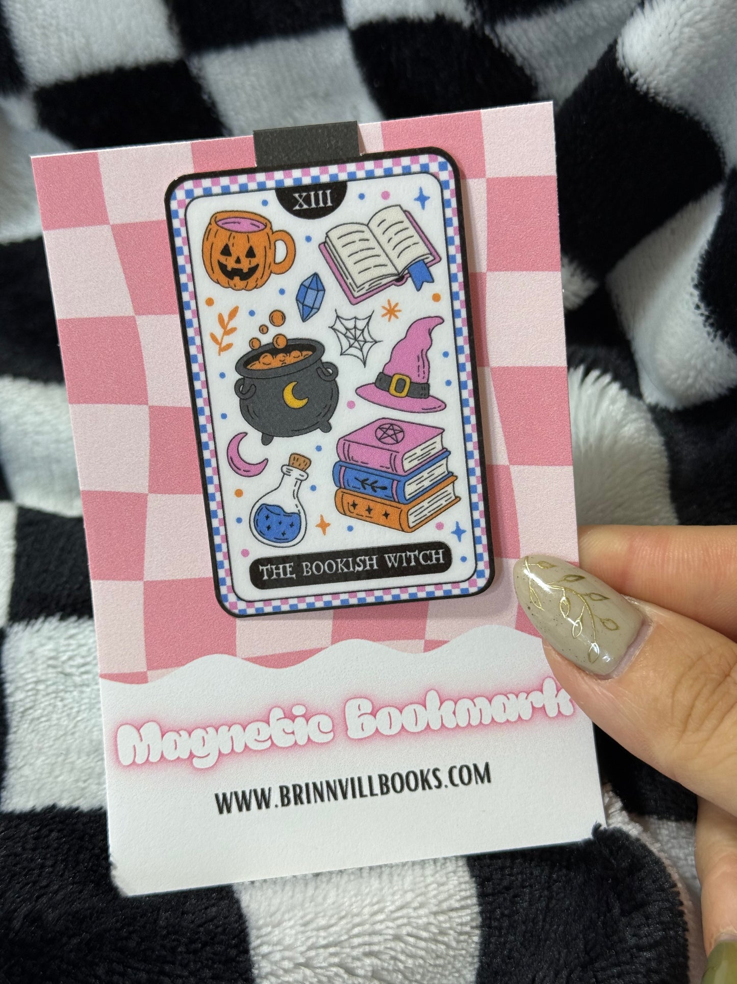 Bookish Witch Magnetic Bookmark
