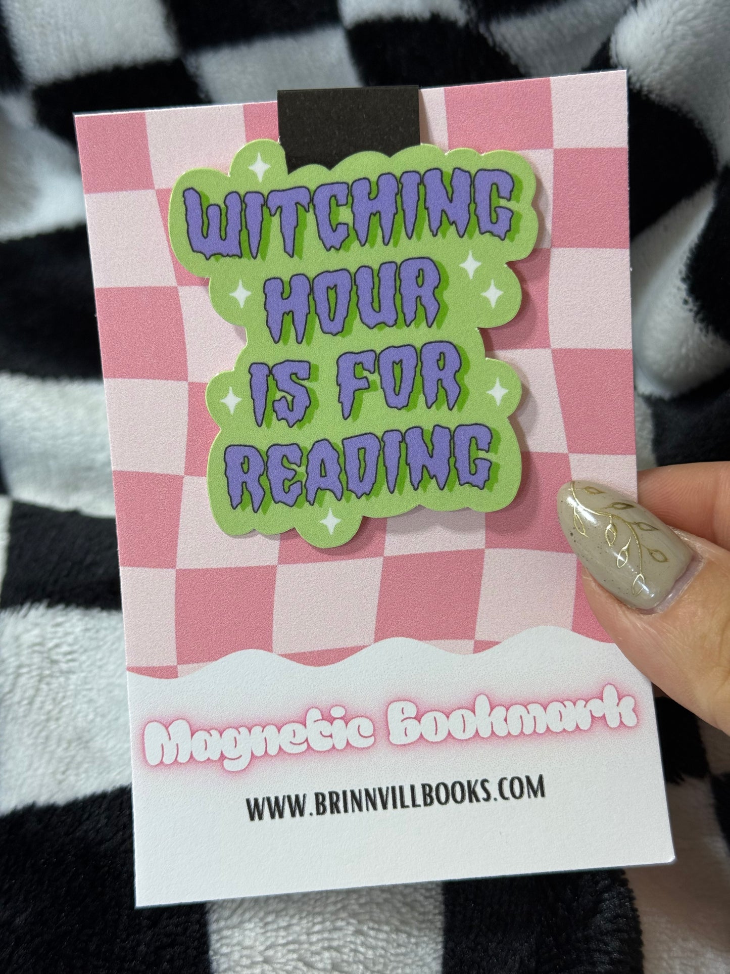 Witching Hour Magnetic Bookmark