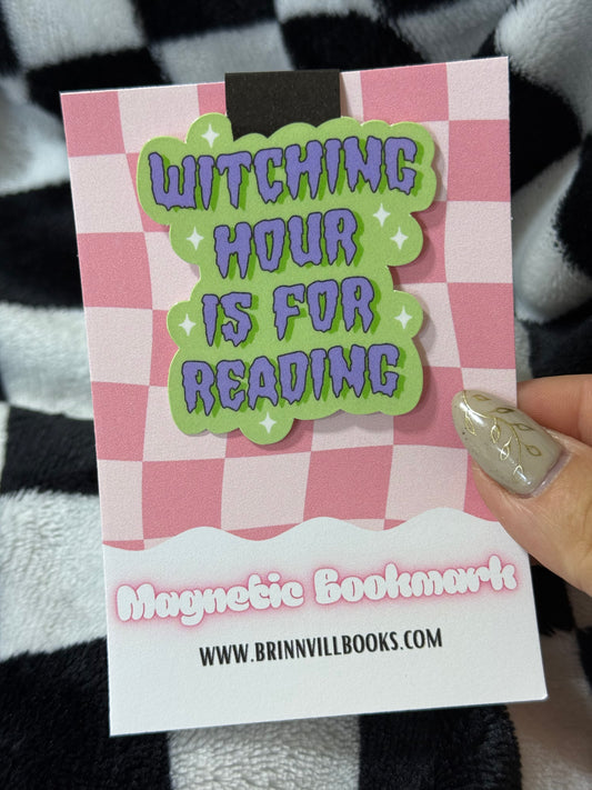 Witching Hour Magnetic Bookmark