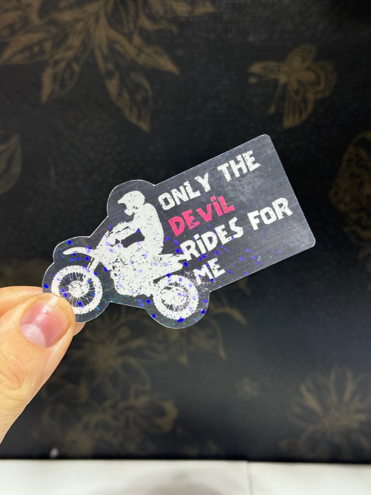 Rides for me sticker