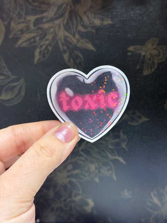 Toxic sticker
